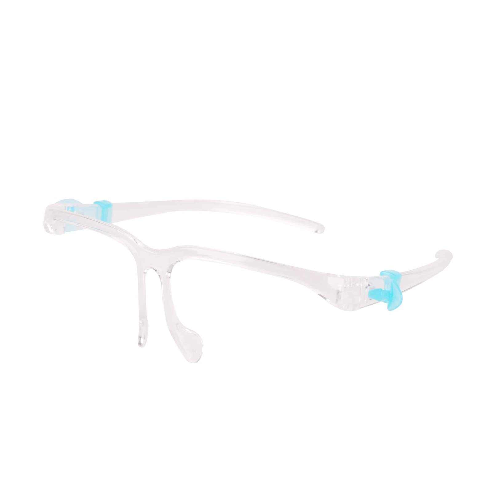 Transparent face shield with glasses - Face shield master-A ...